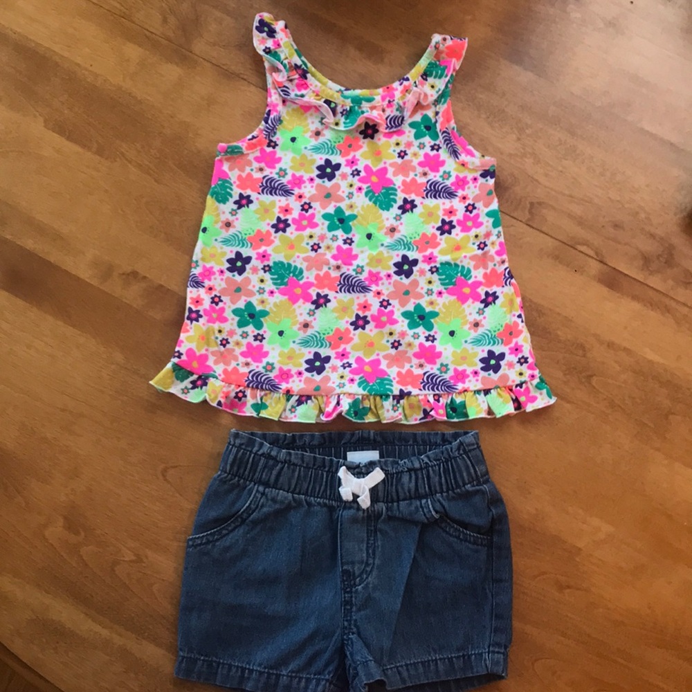 Tank and short set